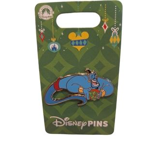 Disney Parks Aladdin GENIE 2023 Christmas Holiday Trading Pin NEW